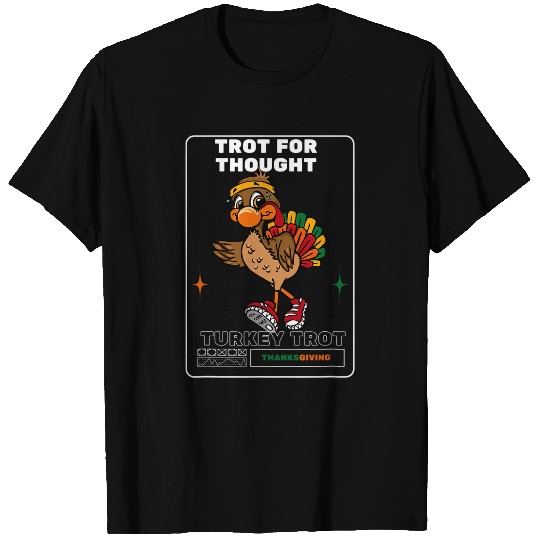 Turkey Trot Thanksgiving Marathon Running T-Shirts