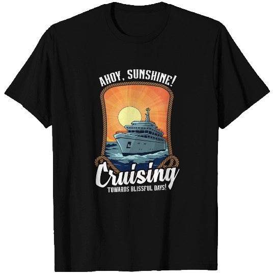 Sailing Cruise Lovers Holidays Yacht Lovers Quotes 6 T-Shirts