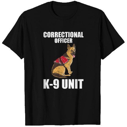 K9 Police Officer Police Dog Correctional Officer K9 Unit T-Shirts