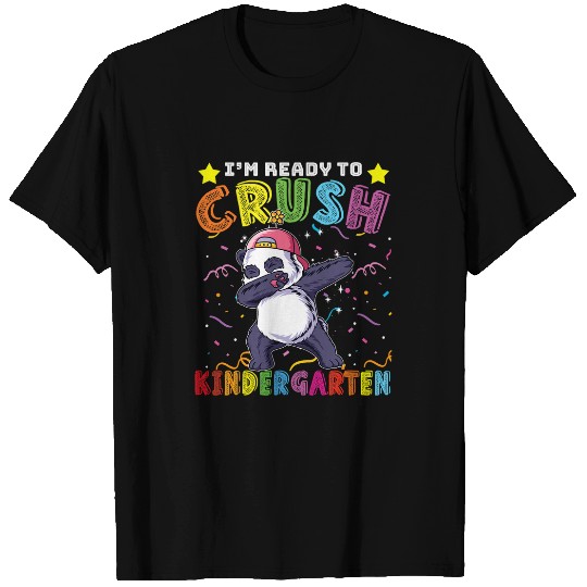 Panda Pet Dabbings cute panda kindergarten back to school boy 8 T-Shirts