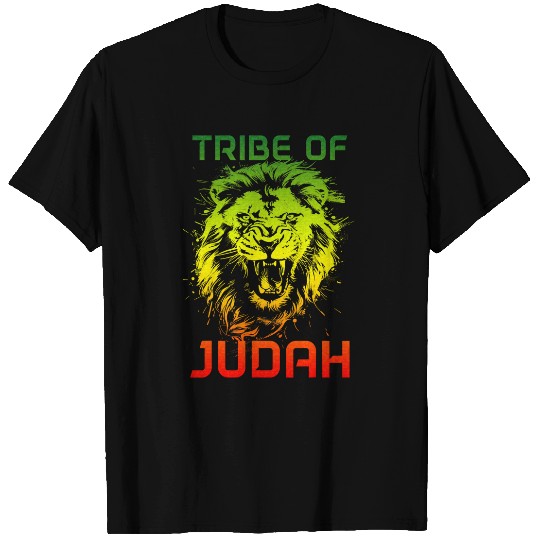 Lion Pet Of Judah Tribe Hebrew Israelite Reggae African YHWH T-Shirts