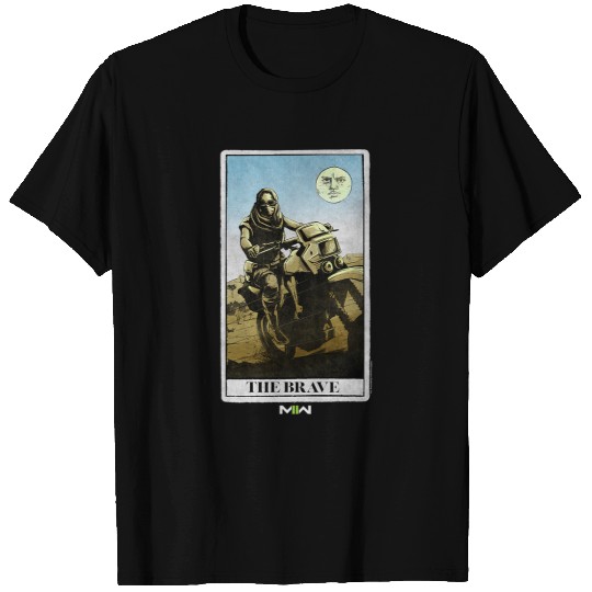 Modern Warfare 2 The Brave Desert Bike Card T-Shirts
