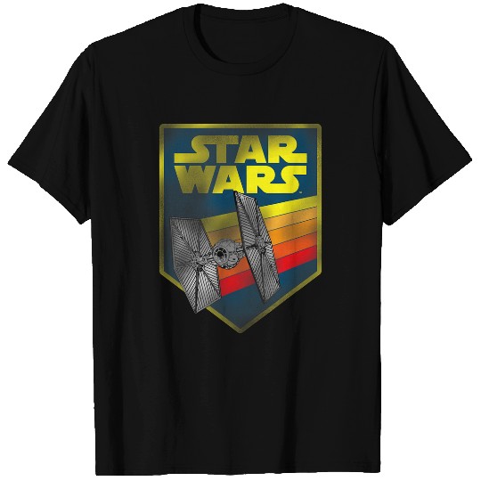 Star Wars Classic TIE Fighter Flying Through Space Vintage T-Shirts