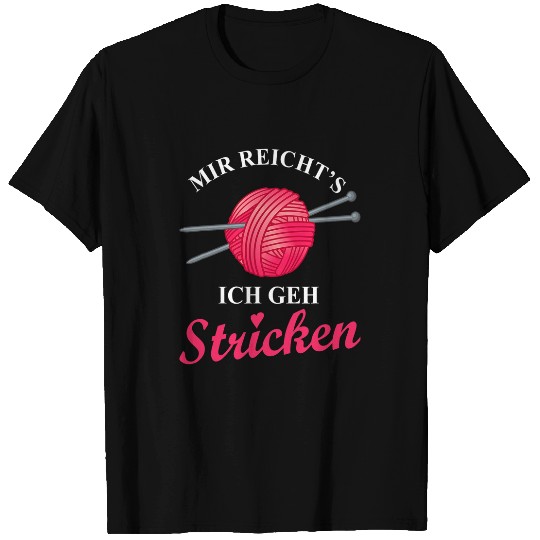 Knitting Yarn Wool Enough for me Im going T-Shirts