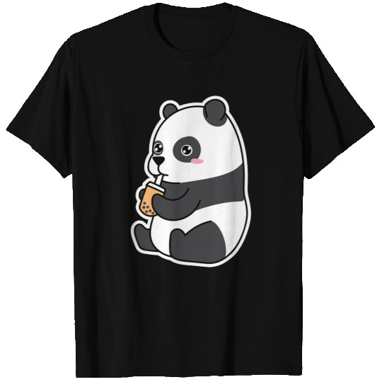 Panda Pet Boba Milk Tea Funny Bubble Tea Lover JT T-Shirts