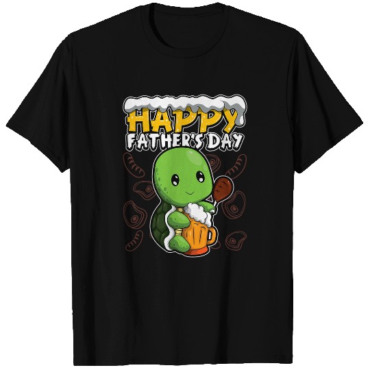Turtle Pet Happy Father s Day I Love My Dad Cute Turtle T-Shirts