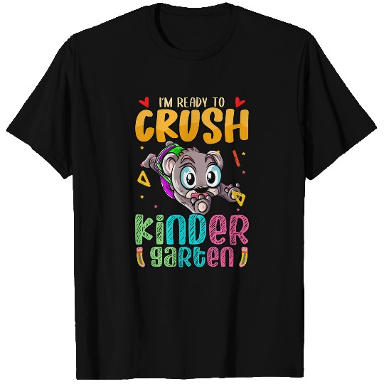 Bear Pet Im ready to crush Kindergarten Bear Kids T-Shirts