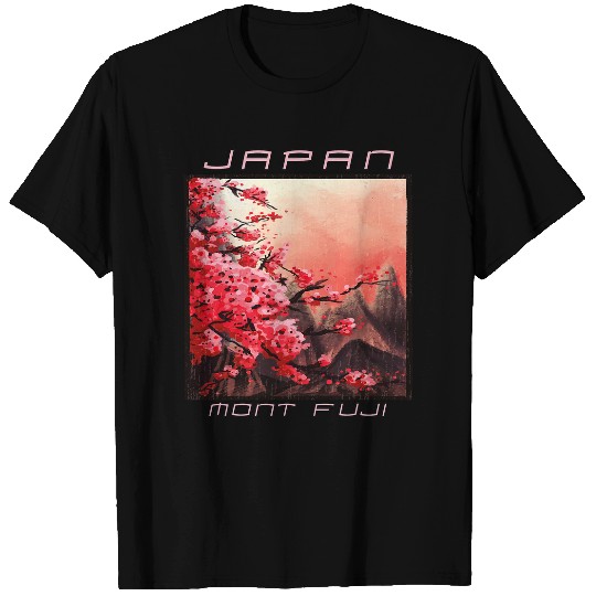 Mount Fuji Mountain Japan Hiking Nature Tourist T-Shirts