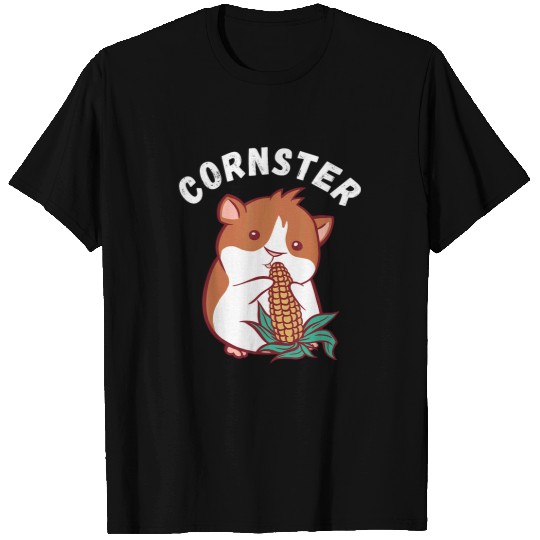 Hamster Pet Maize Crop Corn Lover Vegetable Hamster Guinea Pig Corn T-Shirts