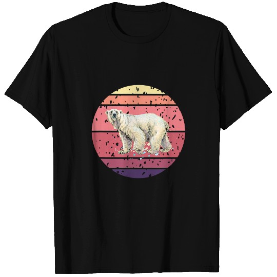 Bear Pet Polar bear north pole polar bear environmental protection 3 T-Shirts