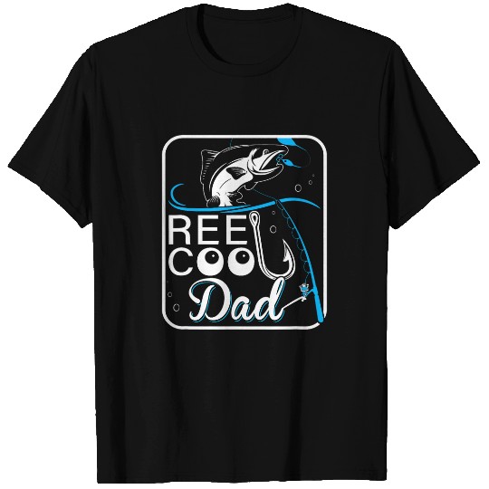 Reel Cool Papa Fishing Dad Gifts Fathers Day Fisherman Fish T-Shirts
