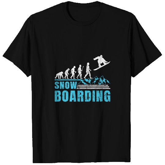 Snowboarding EVOLUTION Snowboard Winter Park Freestyler T-Shirts