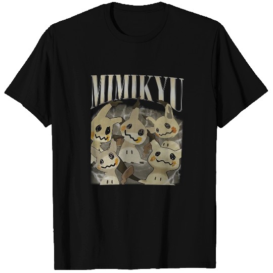 Mimikyu Vintage 90s T Shirts | Poke Ball  T Shirts | Fairy Pkm T Shirts | Mimikyu T Shirts | Pkm Characters T Shirts | Family Matching T Shirts