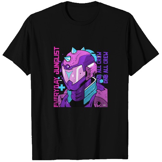 Drums Drummer Junglist EDM Drum And Bass Liquid DnB Dubstep Drums T-Shirts