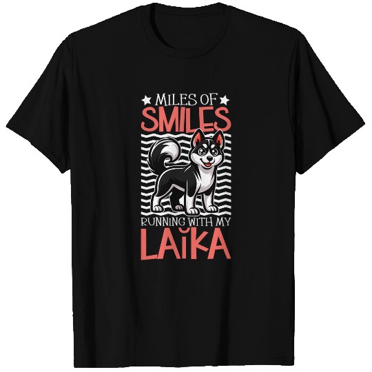 Running with my RussoEuropean Laika T-Shirts
