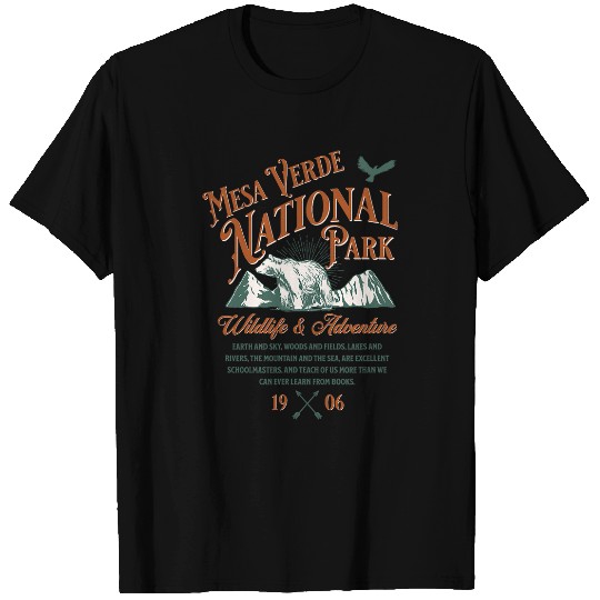Mesa Verde National Park Adventure Hiking Travel Souvenir T-Shirts