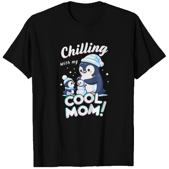 Penguin Pet Mommy Me Winter Hugs Happy Mother s Day T-Shirts