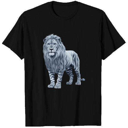 Lion Pet With Blue Eyes T-Shirts