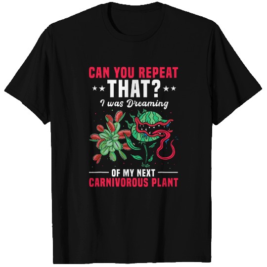 Venus Fly Trap Botanical Gardening Exotic Carnivorous T-Shirts