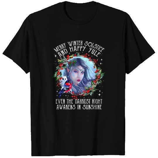 Merry Winter Solstice And Happy Yule T-Shirts
