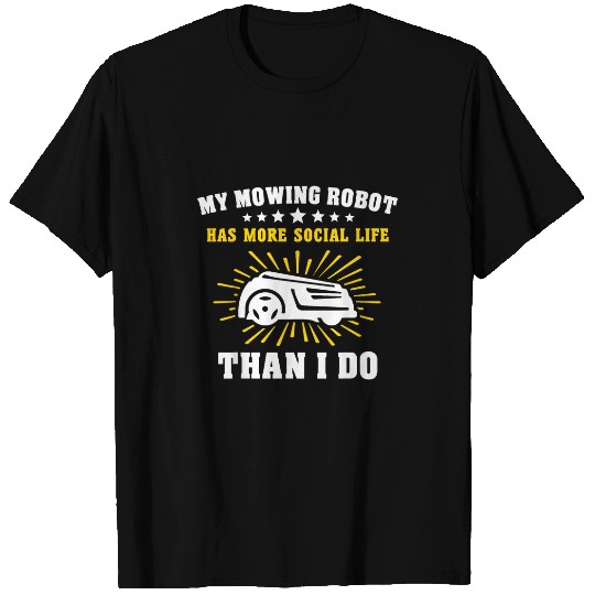 Mowing Robot Automatic Lawn Mower Robot 3 T-Shirts