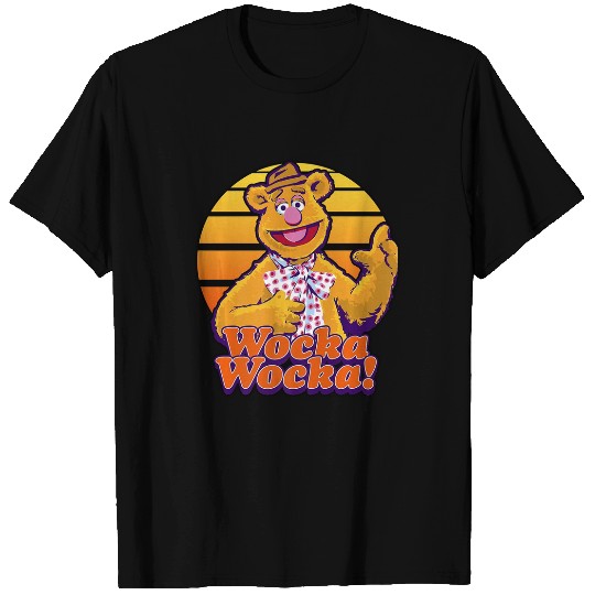 Disneyss The Muppets Fozzie Bear Wocka Wocka Portrait T-Shirts