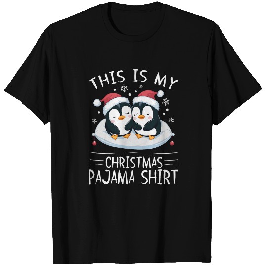 Penguin Pet Official Christmas Sleep xmass Pajama T-Shirts