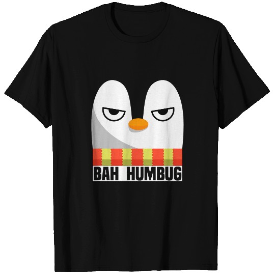Penguin Pet Bah Humbug Penguin T-Shirts