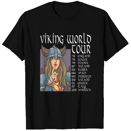 Viking Tour Vikings Valhalla Odin for a Men and Women 9 T-Shirts