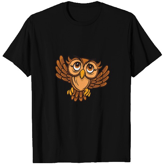 Owl Pet Bird Animal Cute Barn Owl Bird Night Owl T-Shirts