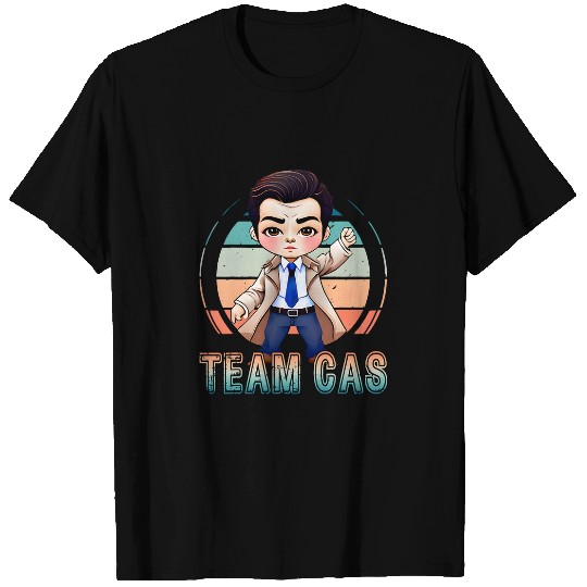 Team Cas Cute Chibi SPN T-Shirts