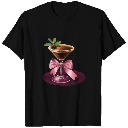 Coffee Fun Tini Time Espresso Martini Tasty Vodka Coffee Liquor Cream T-Shirts