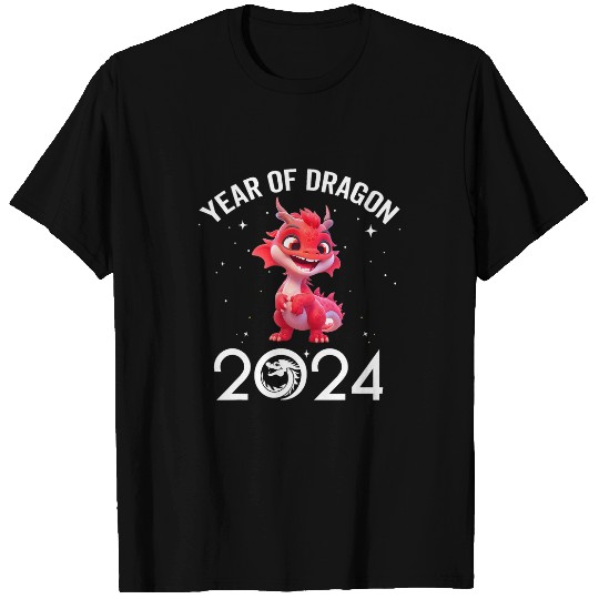 Dragon Pet Cute New Year Tee for Kid Girl Boy Year Of The Dragon 2 T-Shirts