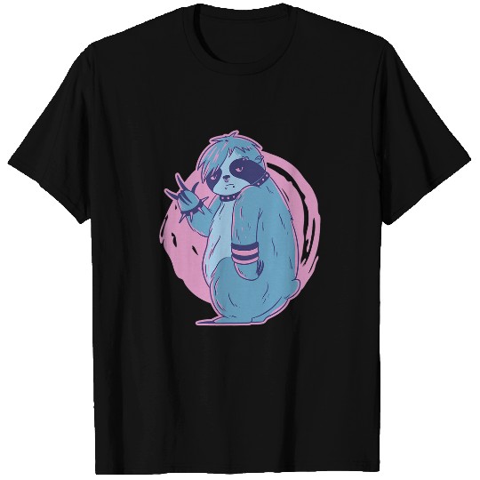 Sloth Pet Nu Pastel Goth Indie Funny Sloth T-Shirts