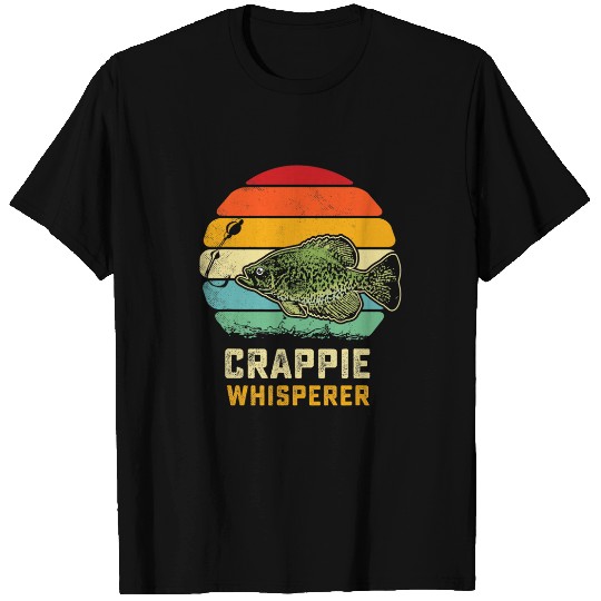 Fishing Funny Crappie Fishing Freshwaterr Crappie Fish 3 Fisher T-Shirts