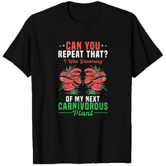 Venus Fly Trap Botanical Gardening Exotic Carnivorous 1 T-Shirts