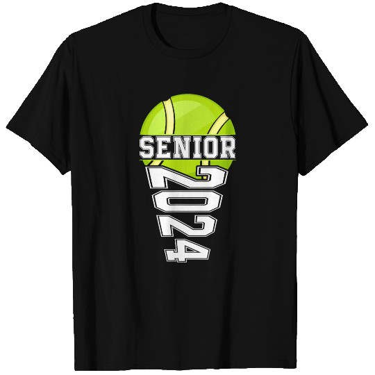Tennis senior 2024 senior year graduation 24 men women girls T-Shirts
