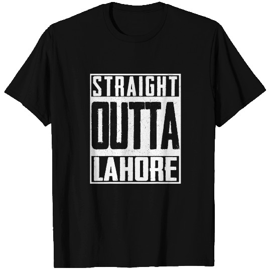 Cricket Fan Straight Outta Lahore Pakistan Pakistani CricketFan T-Shirts