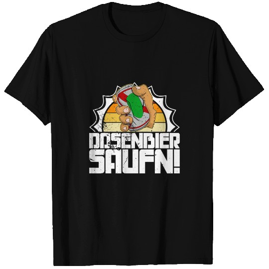 Beer Fun Canned beer alcohol beer beer cans booze drinker 24 T-Shirts