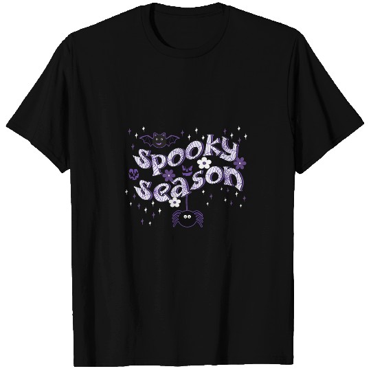 Halloween Spooky Season Batty Spider Trick or Treat T-Shirts