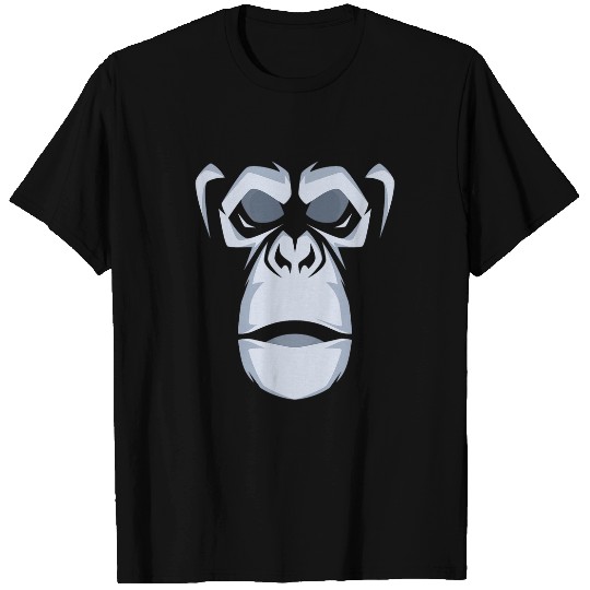 Urban Gorilla Rage Angry Face Gorilla Urban Graffiti T-Shirts
