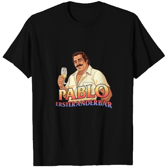 Wines Fun Pablo ExtenderBAR X Comic Style Cheers Wines Champagne Fun 2 T-Shirts