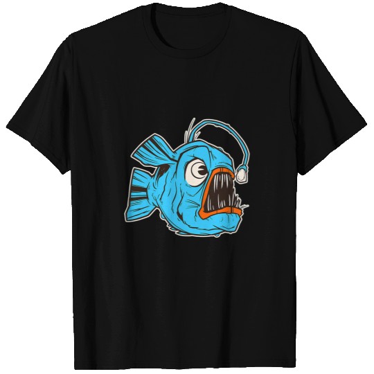 Fishing Deep Sea Fishing Lantern Fishing Fisher T-Shirts