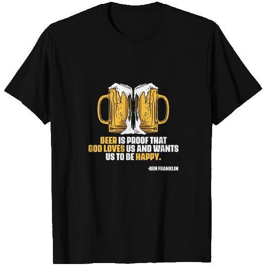 Beer Fun Ben Franklin Quote Beer Ale IPA Lover Craft Brewer 7 T-Shirts