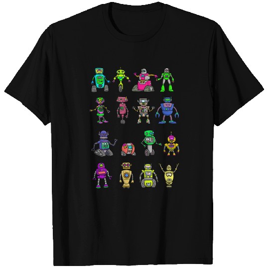 Futuristic Robotics AI Artificial Intelligence Robot T-Shirts
