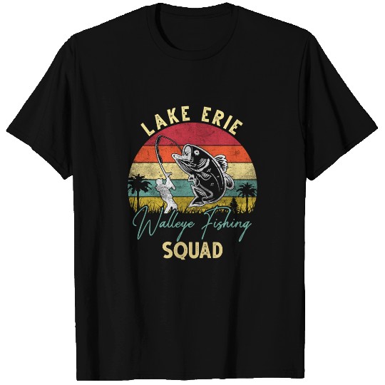 Fishing Lake Erie Walleye Fishing 2 9 Fisher T-Shirts