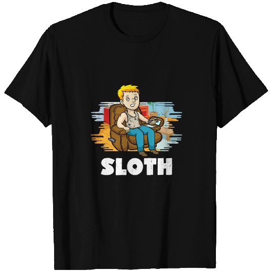 Sloth Pet 7 Deadly Sins Sloth Halloween Costume T-Shirts