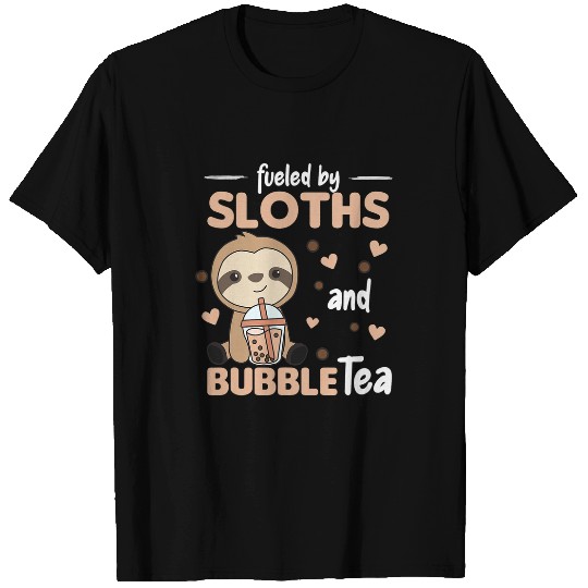 Sloth Pet Bubble Tea Sloth With Chocolate Tea Cute Sloths 1 T-Shirts