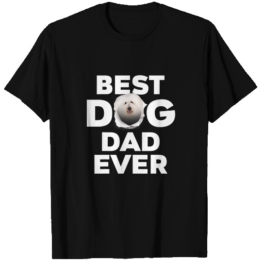 bests Dog Dad Ever Coton De Tulear Lovers T-Shirts