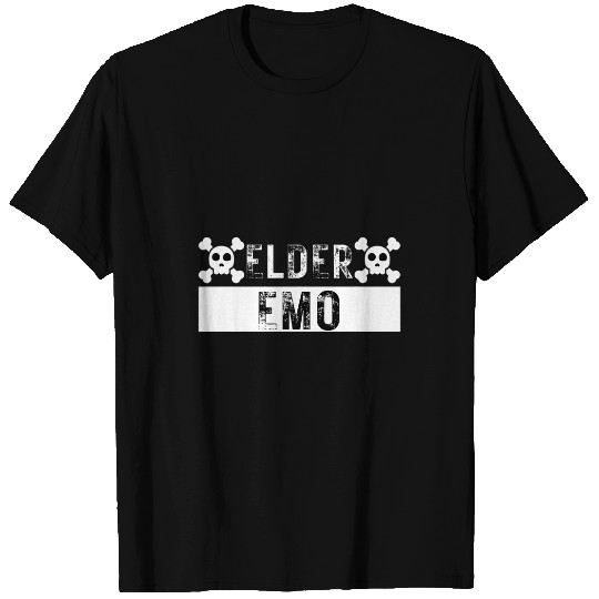Elder Emo Funny Emo Music Fan Scene Alternative 90s Kids Pun 19 T-Shirts